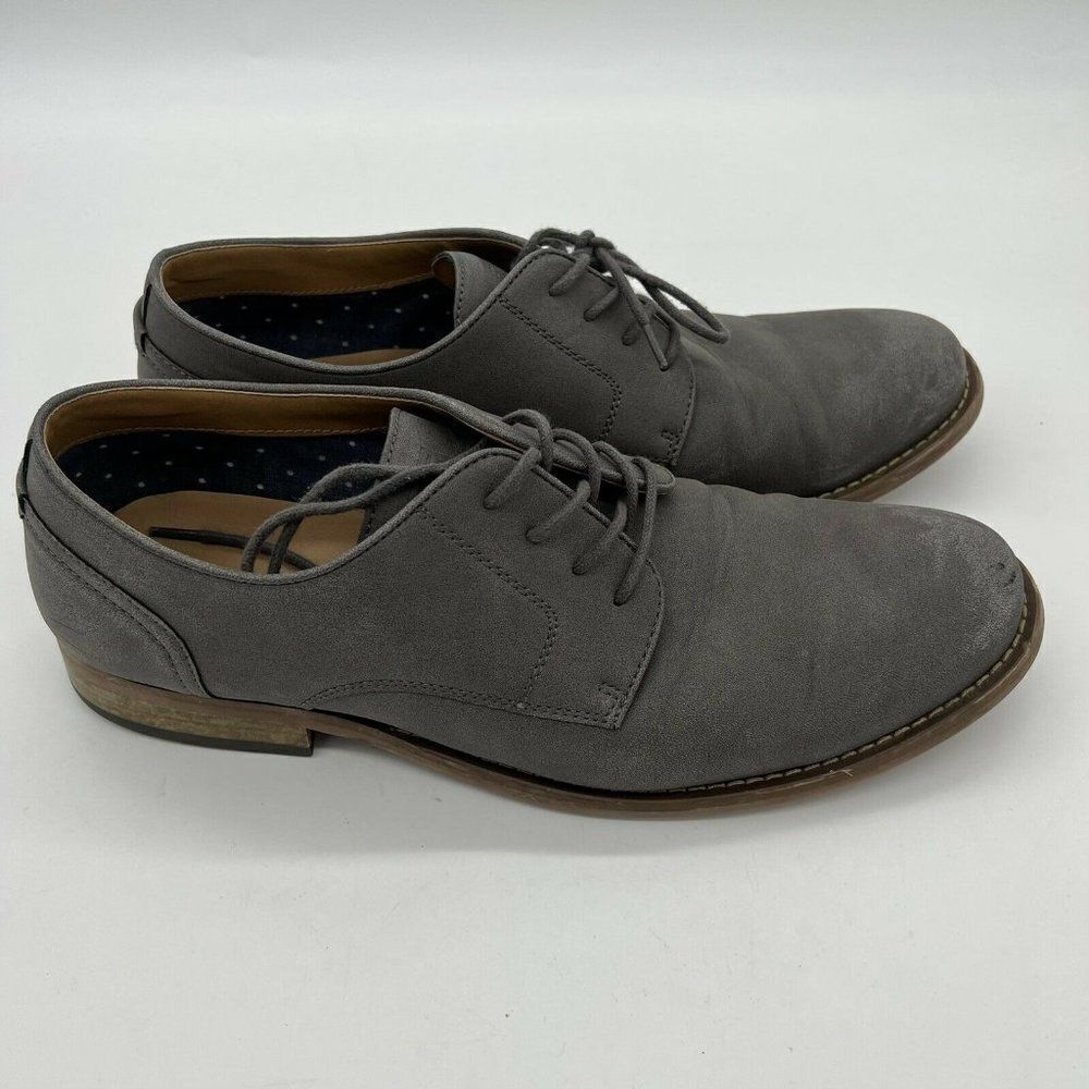 Rye Hawker Rye Gray Men's Shoes Lace Up Oxford Size 12